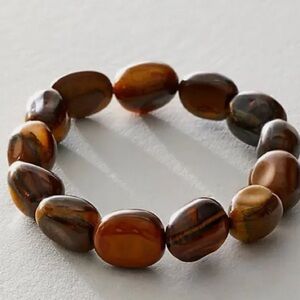 5060. Free People Chunky Tigers Eye Bracelet